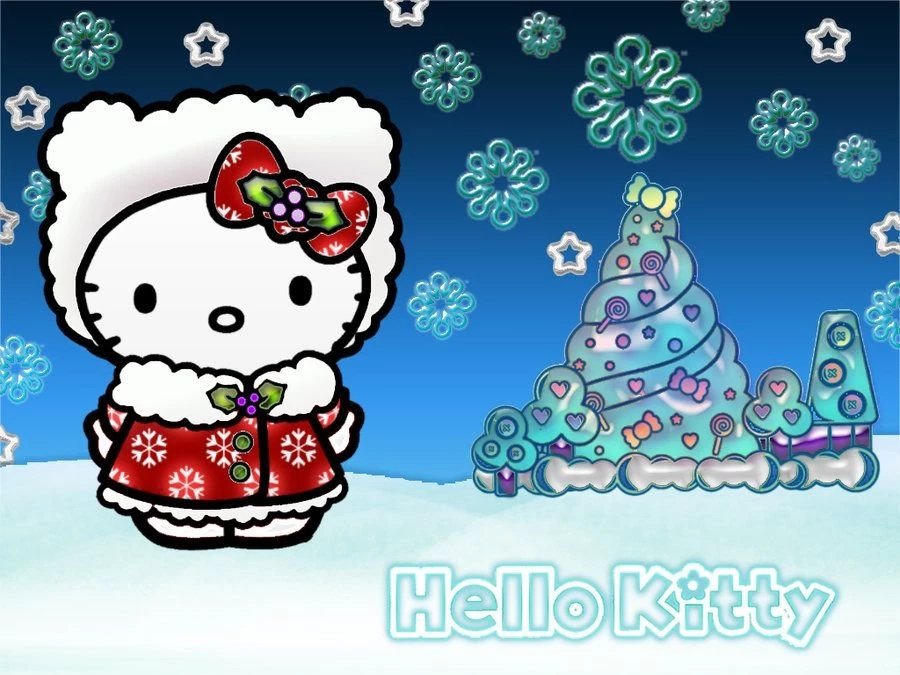 DeviantArt: More Like Xmas 4 Hello Kitty By Xxx037