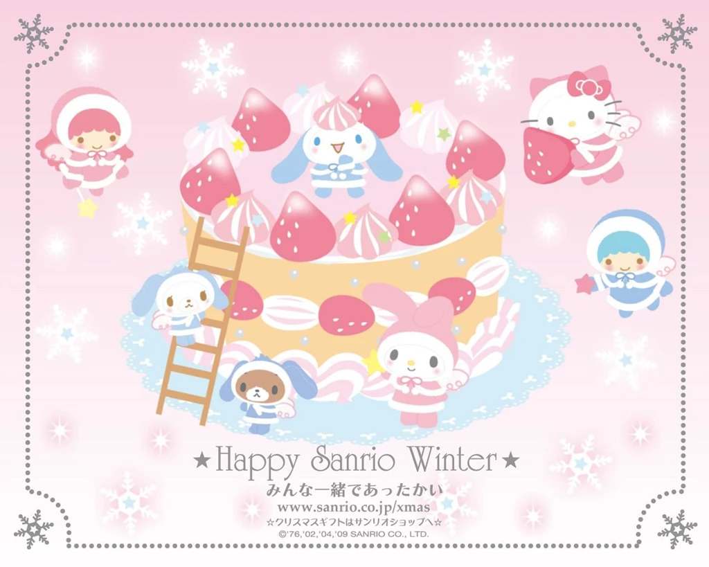 Wallpapers Hello Kitty Winter Le Coin Kawaii