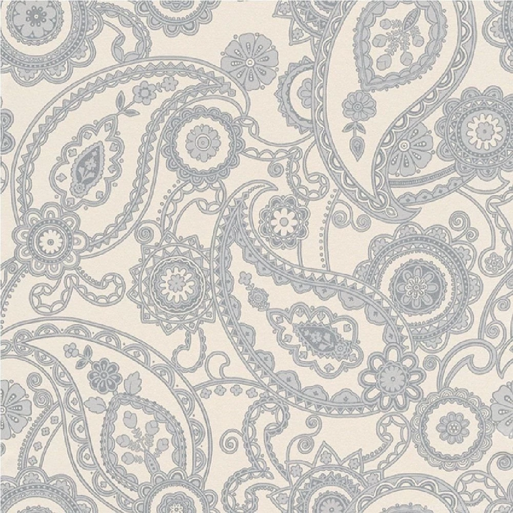 Rasch Mandalay Paisley Metallic Glitter 1960s Retro Wallpapers 281125