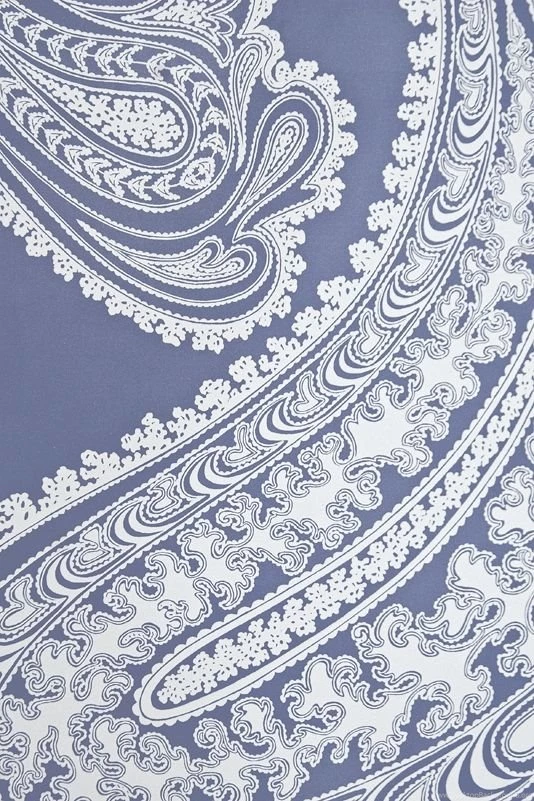 Rajapur Paisley Wallpapers Blue White