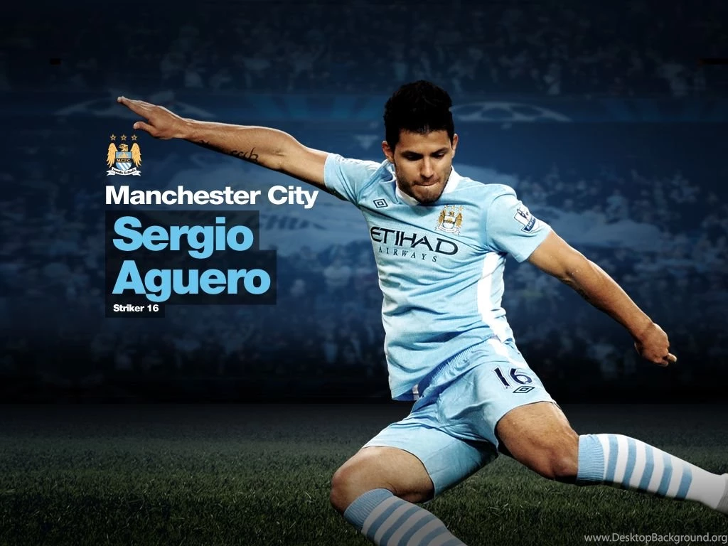 Sergio Aguero 1024x768 Wallpaper, Football Pictures And Photos