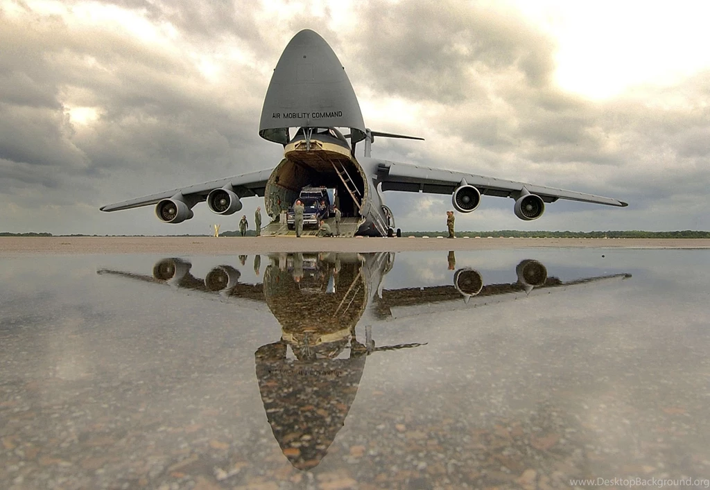 Sức Mạnh “chim ưng” Vận Tải Hạng Nặng C 5 Galaxy Của Mỹ