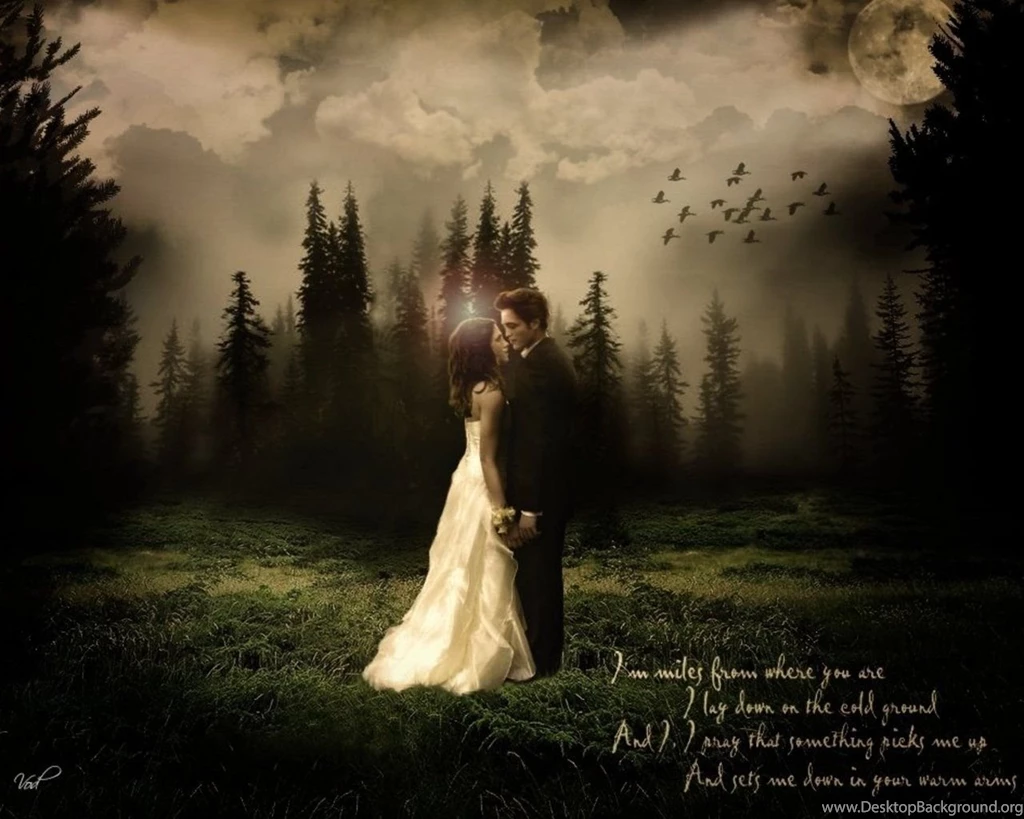 Edward & Bella Wedding   Breaking Dawn Wallpapers (14362306)   Fanpop