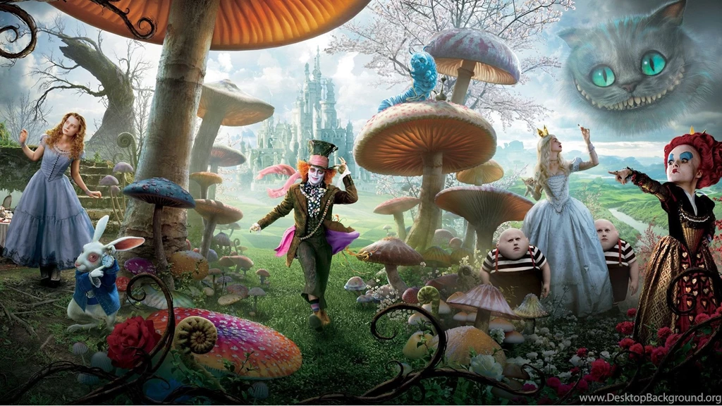 Alice In Wonderland Movie Desktop Wallpapers