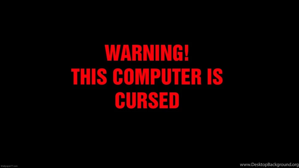 Cursed Computer Funny Wallpapers