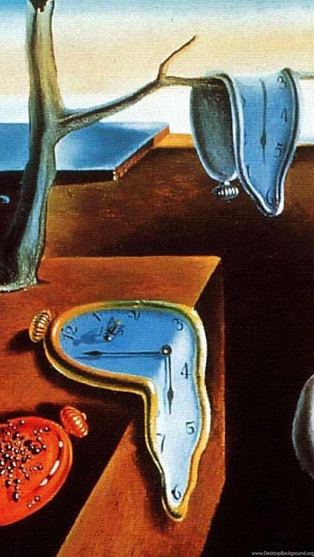 Salvador Dali The Persistence of Memory Surrealism 640x1136.jpg