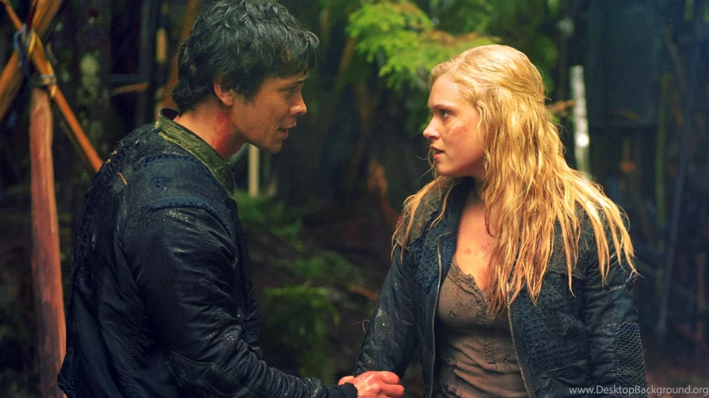 Clarke And Bellamy   The 100 (TV Show) Wallpapers (37904779)   Fanpop