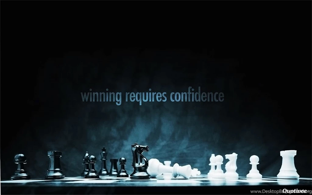 Winning Requires Confidence   Motivational Quote Wallpapers
