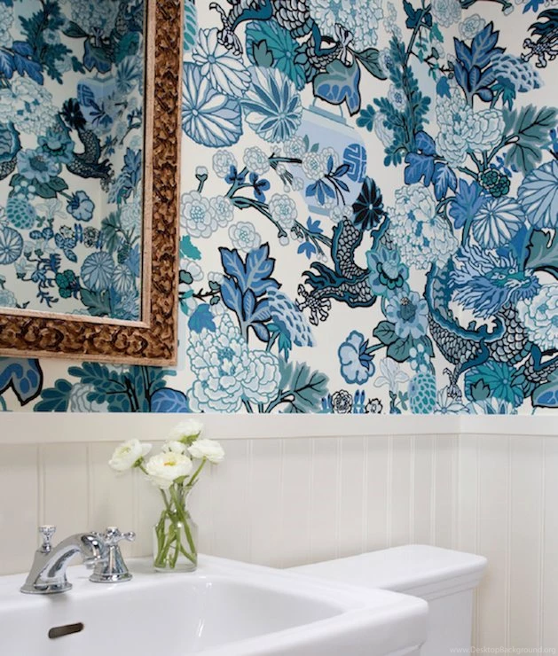 7 Powder Room Statement Wallpapers