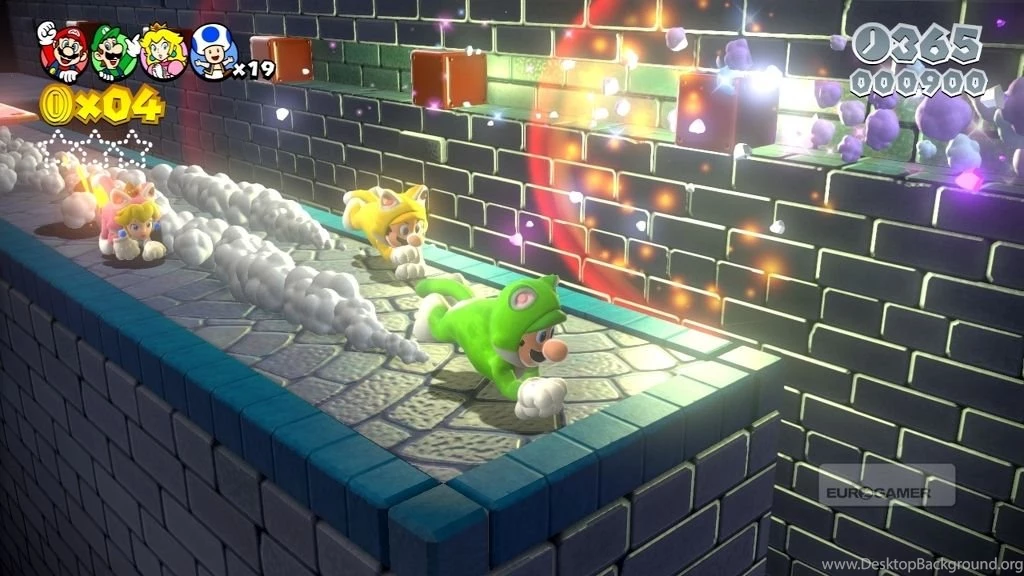 Super Mario 3D World Desktop Wallpapers