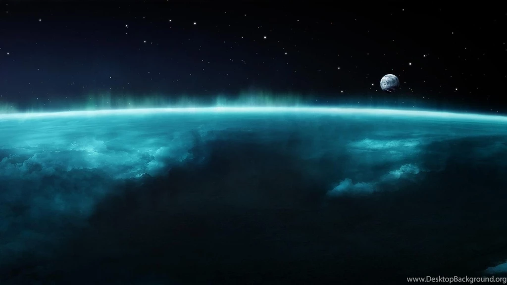 Dual Monitor Space Planets Stars Earth Hd Wallpapers   (