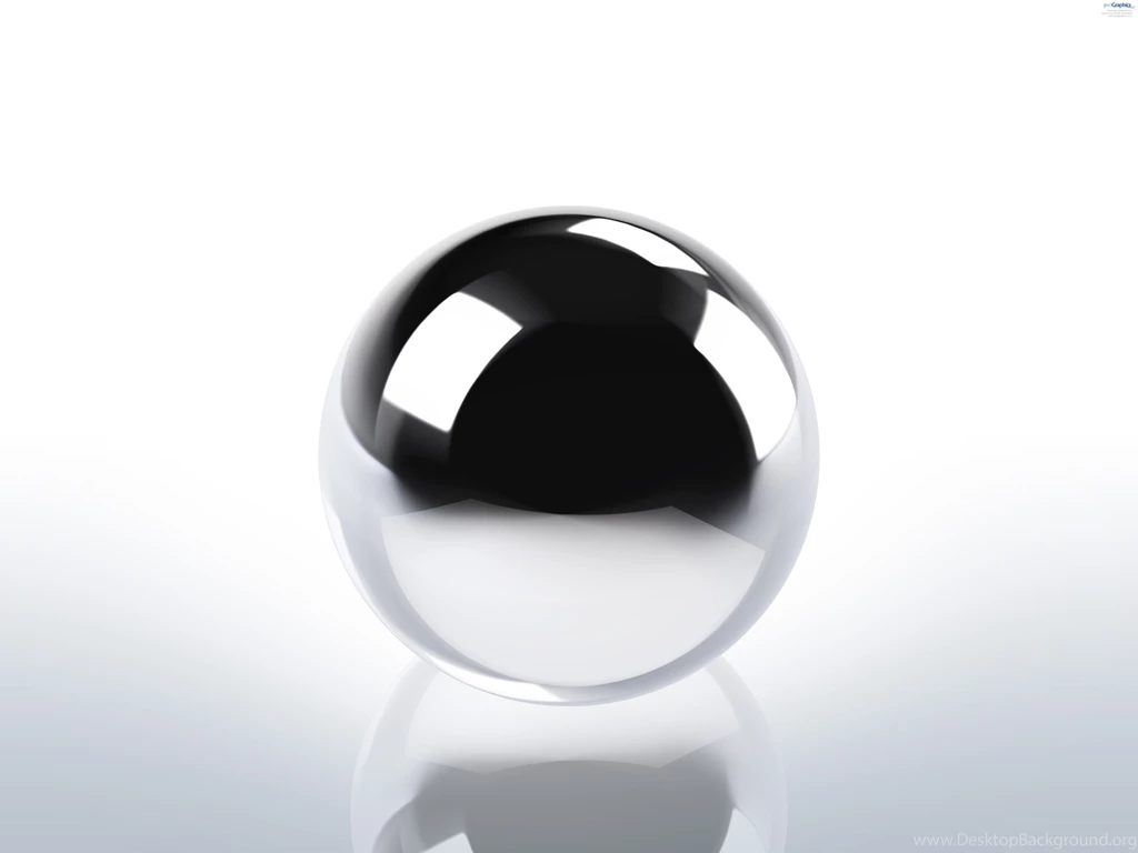 Chrome Sphere Backgrounds