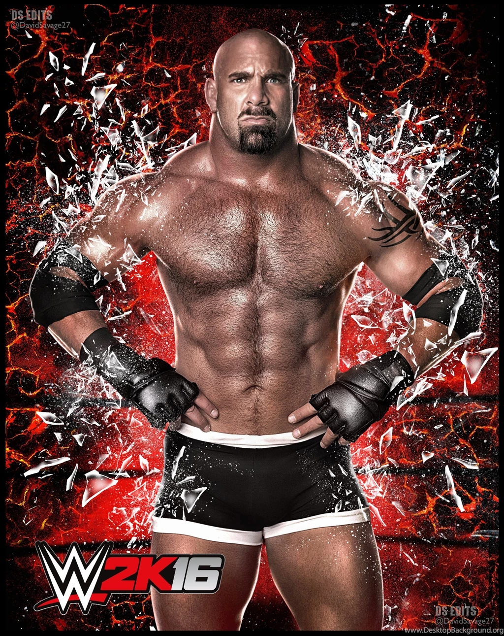 WWE 2K16 Goldberg By Ultimate savage On DeviantArt