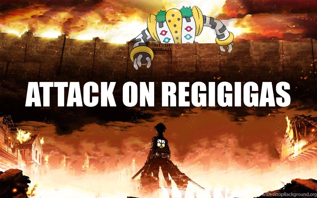 Attack On Regigigas By Jaelachan On DeviantArt
