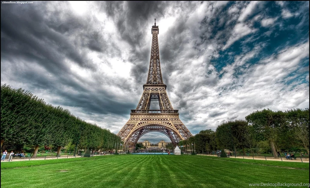 Paris Eiffel Tower France Wonderful And Magical Ambiance Hd ...