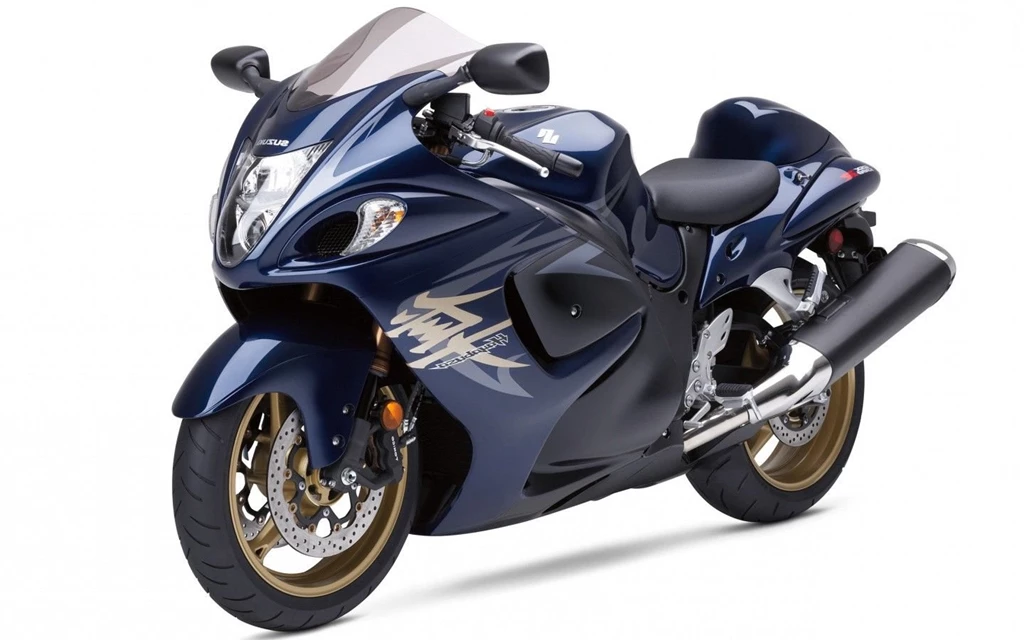 Hayabusa Suzuki Blue Bike Wallpapers