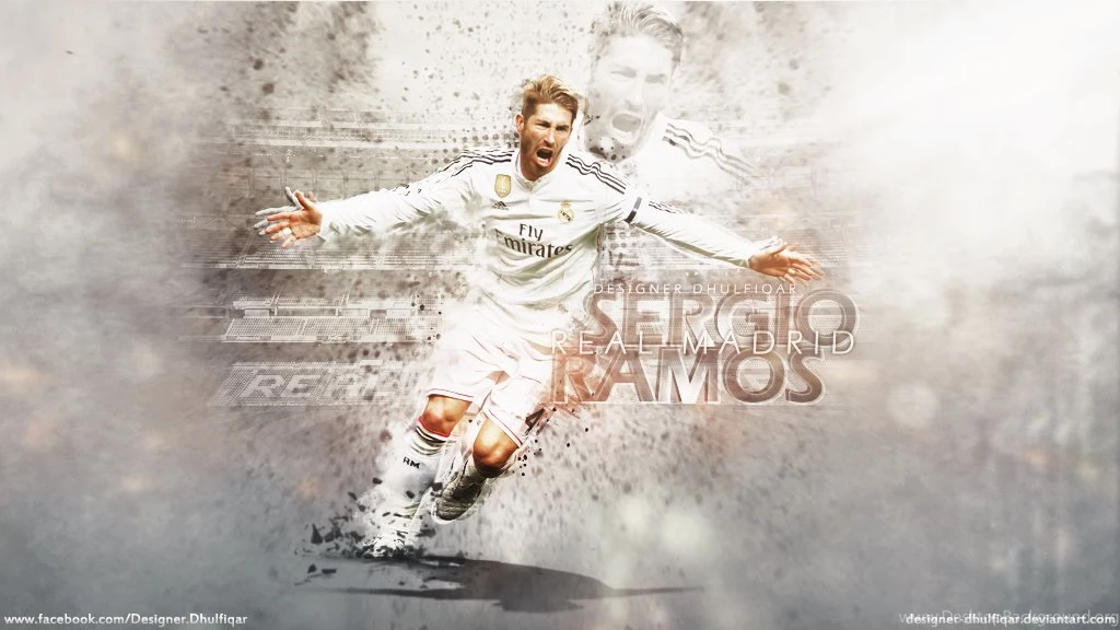 Sergio Ramos   Real Madrid By Designer Dhulfiqar On DeviantArt