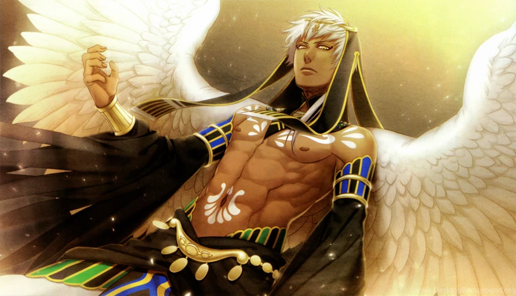 Kamigami No Asobi Thoth Caduceus Angel G Wallpapers