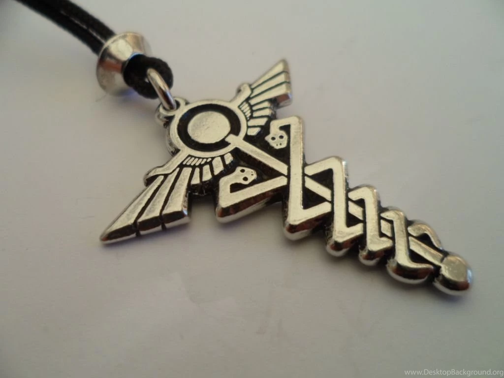 Caduceus Pewter Pendant, [CCH3_13_8]   £13.95 : Angel Essence ...