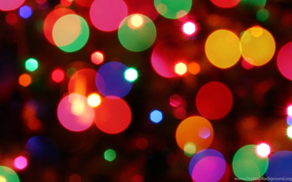 3453) Christmas Lights High Resolution Wallpapers WalOps.com