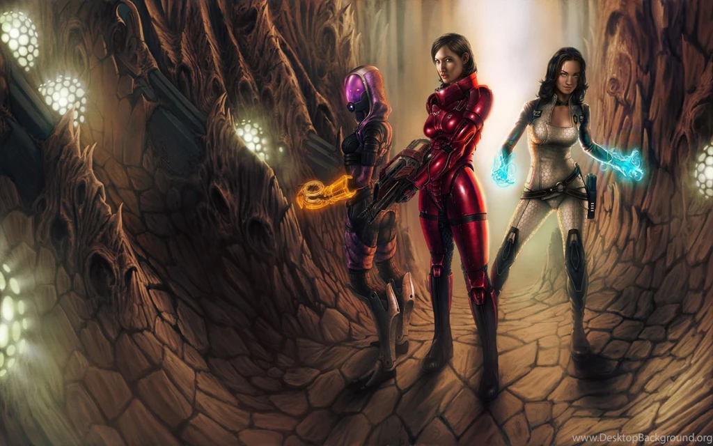 Mass Effect 2 Squad Wallpapers