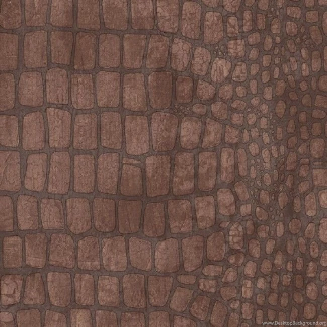 LARGE PRINT TWO TONE BROWN ALIGATOR / CROCODILE SKIN WALLPAPER ...