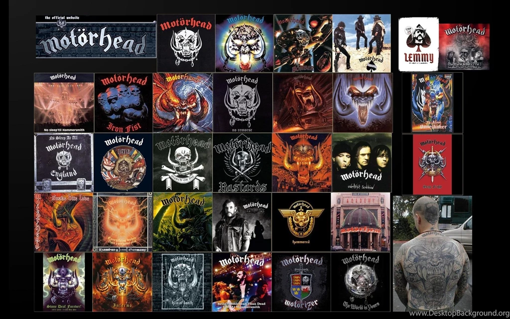 MOTORHEAD Heavy Metal Hard Rock Collage Wallpapers