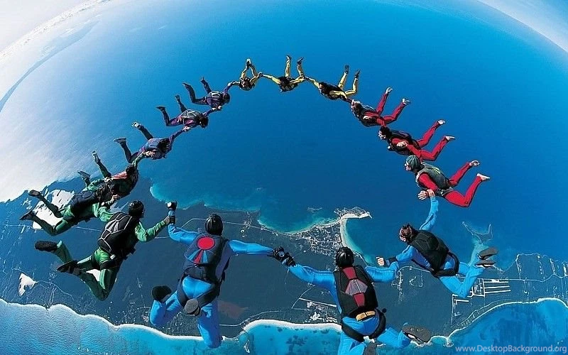 Sports Skydiving Extreme Sports Parachute 1920x1080 Wallpapers ...