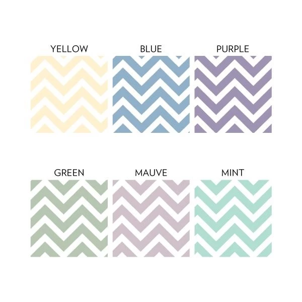 Chevron Stripes Removable Wallpapers