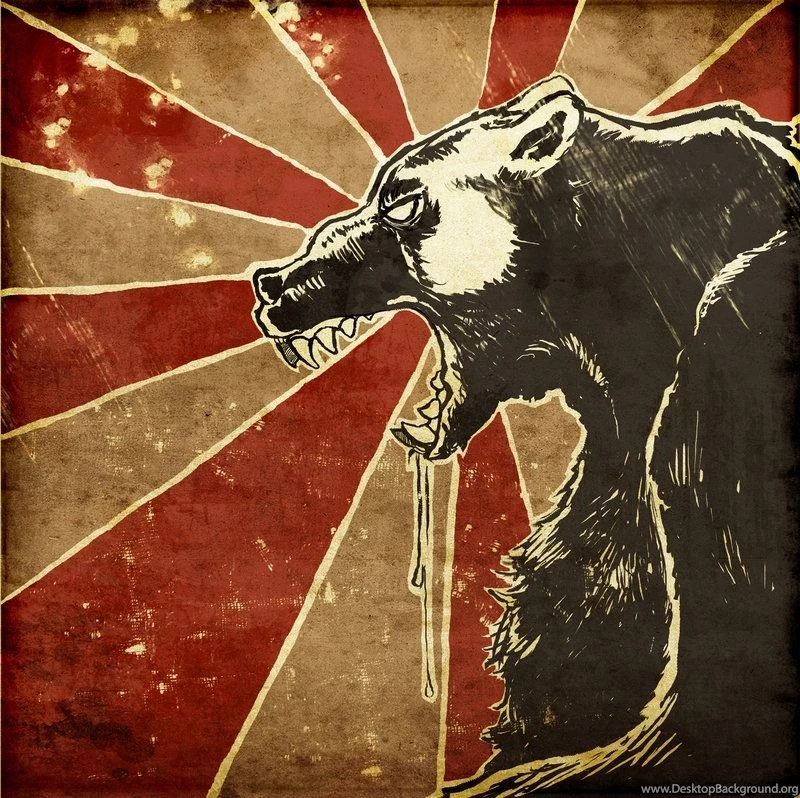 Scary Propaganda Bear By Rougaroux On DeviantArt