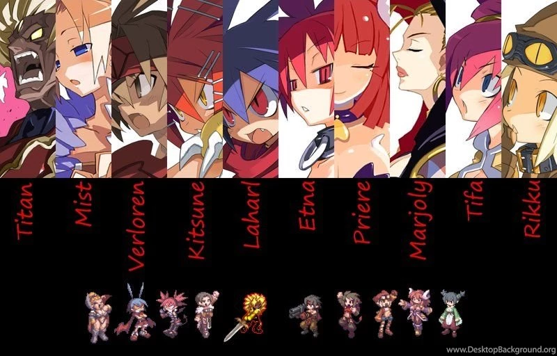 Disgaea 3 Team Wallpapers 3 By Legendarymercenary On DeviantArt