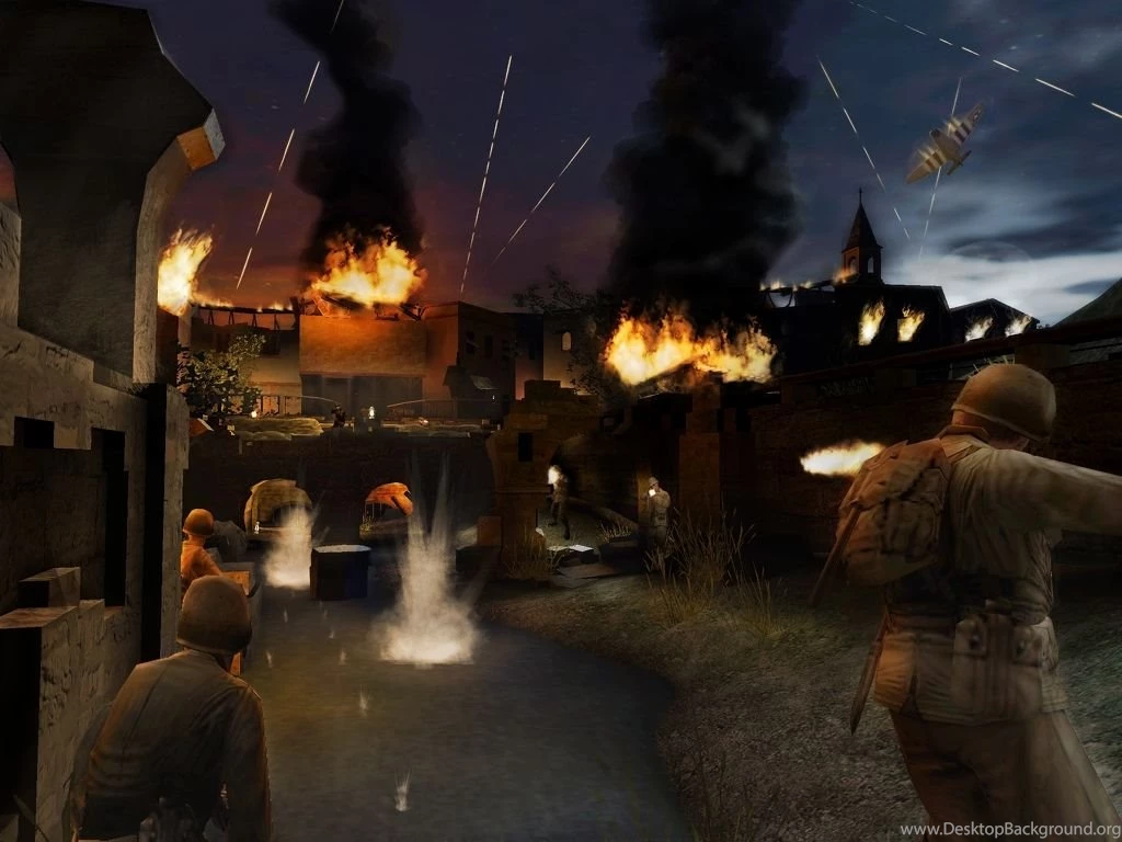 Call Of Duty 2: Big Red One Desktop Wallpapers