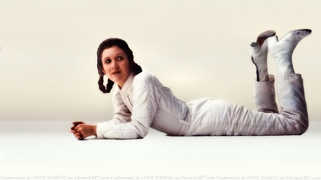Carrie Fisher Princess Leia XXI By Dave Daring On DeviantArt