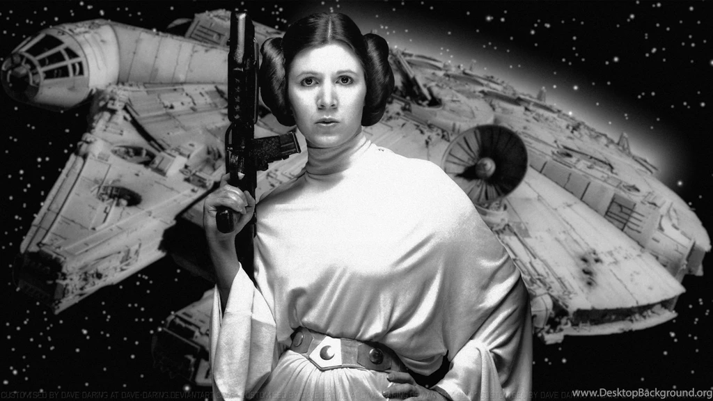 Carrie Fisher Princess Leia XLVII By Dave Daring On DeviantArt