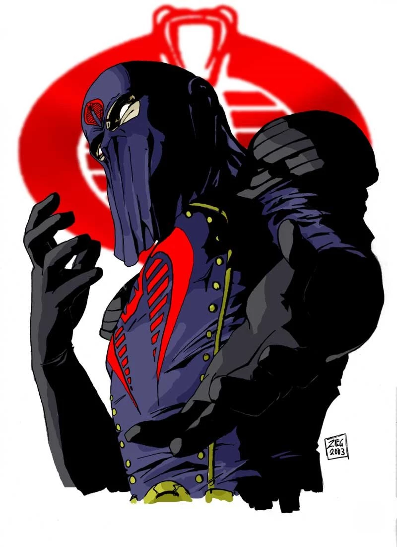 Cobra Commander By DULLBOYJACK By Dullboyjack On DeviantArt