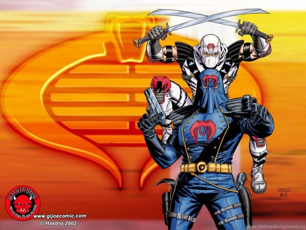 Cobra Commander And Storm Shadow