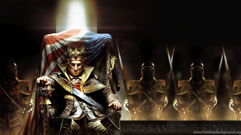 Made A Wallpapers Of Evil George Washington For My Desktop, Maybe ...