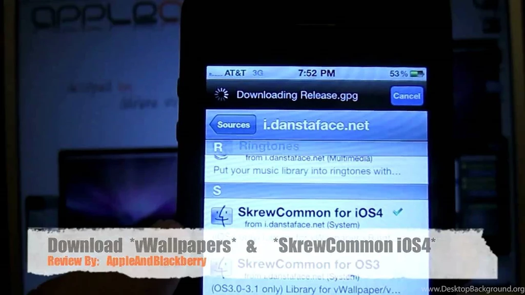 iPhone 4: How To Get Live Wallpapers YouTube