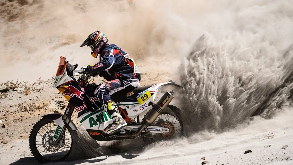 Red Bull Dirt Bike HD Desktop Wallpaper Backgrounds Download