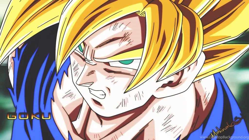 Dragon Ball Z Goku SSJ Wallpapers By Makina654 By Makina654 On ...