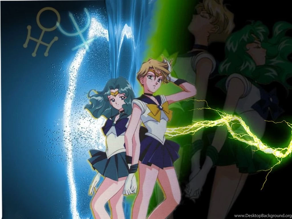 Sailor Uranus & Sailor Neptune Sailor Moon Wallpapers (23589062 ...