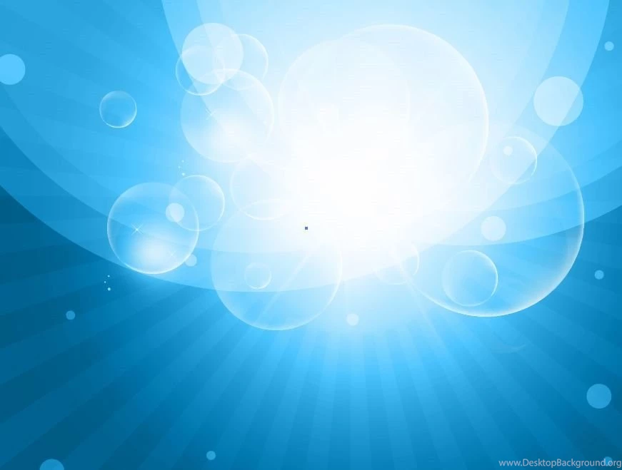 Blue Sky And Circles Backgrounds Vector Graphic