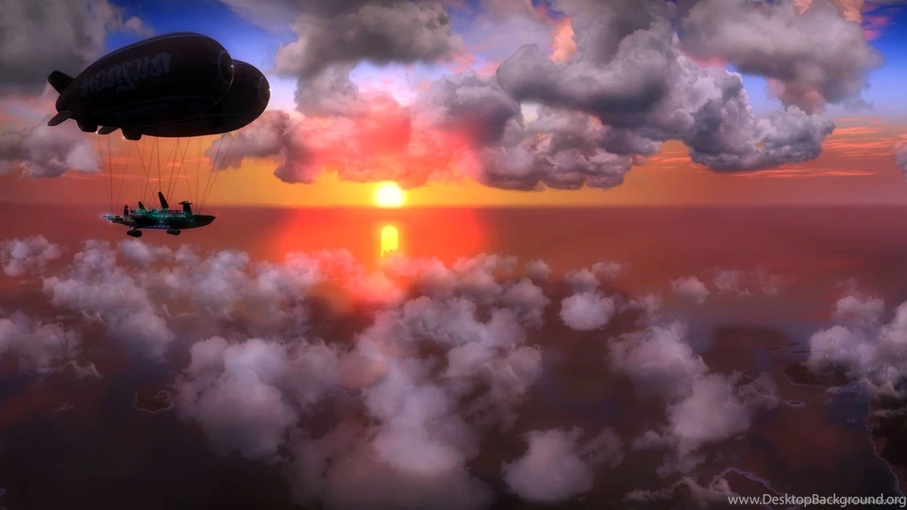 Just Cause 2 Zeppelin Wallpapers For iPhone 4