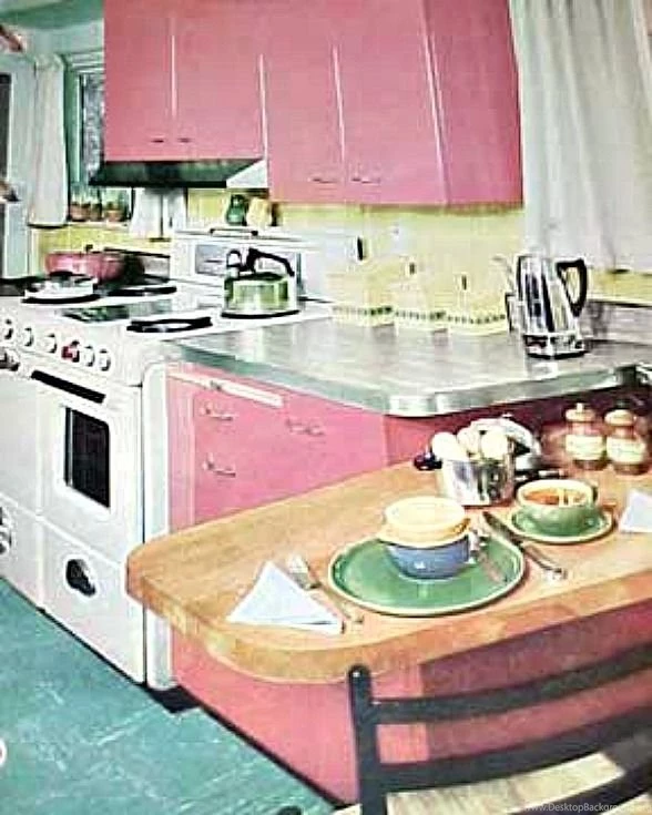 Retro Rooms: The 1950s Kitchen   Hooked On Houses