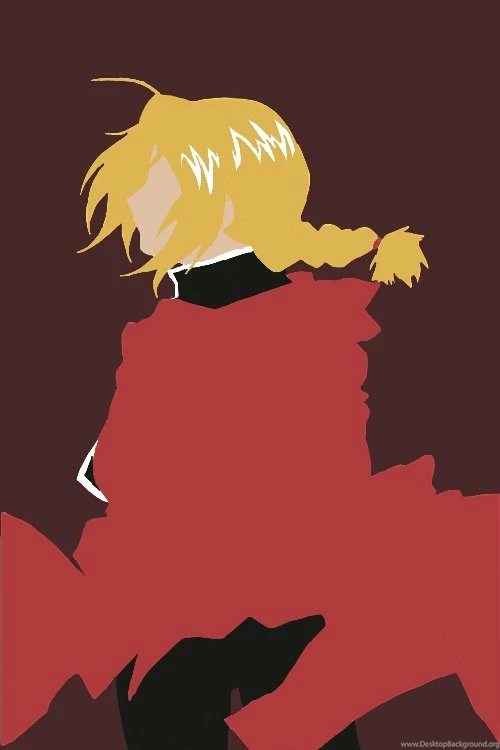 Edward Elric Minimalist Iphone Wallpapers By Housesofwolves On Desktop Background