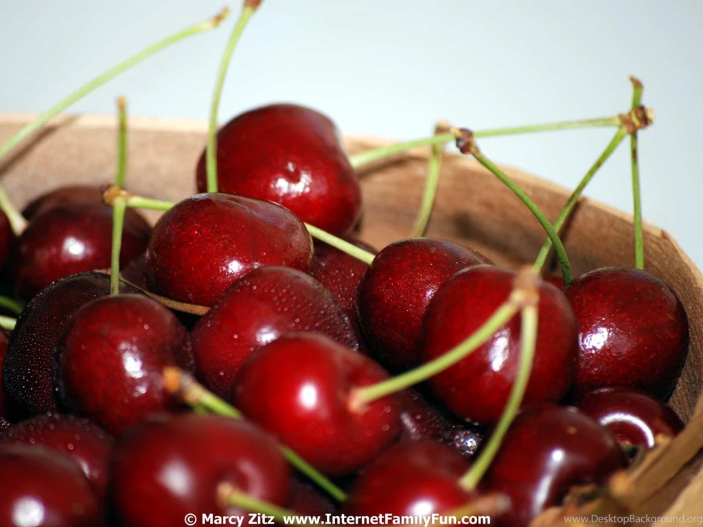 Cherries Just Picked 2 Wallpaper Backgrounds For Desktop