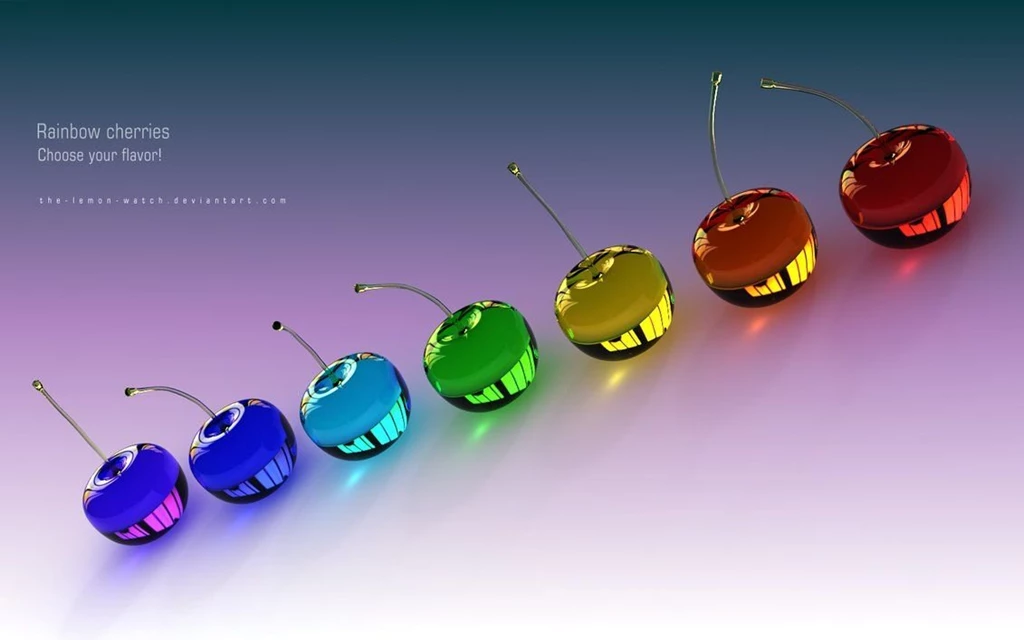 Rainbow Cherries Wallpapers By THE LEMON WATCH On DeviantArt