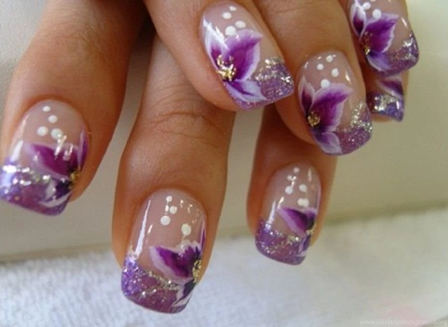 Flower Nail Art