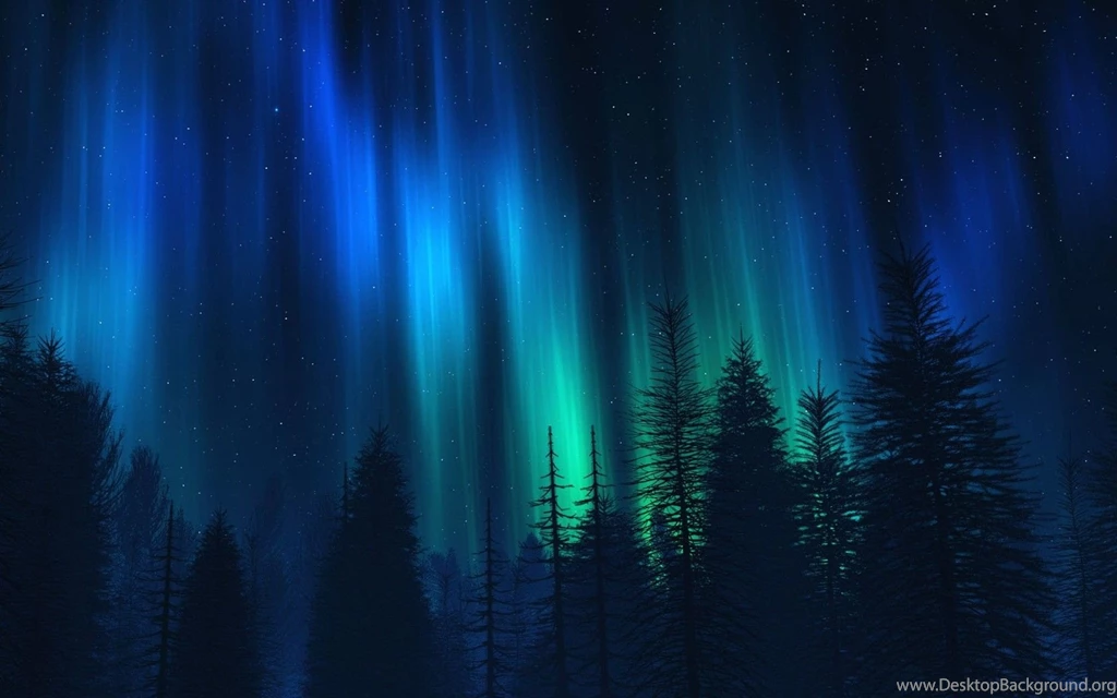 Gallery For Blue Northern Lights Wallpapers
