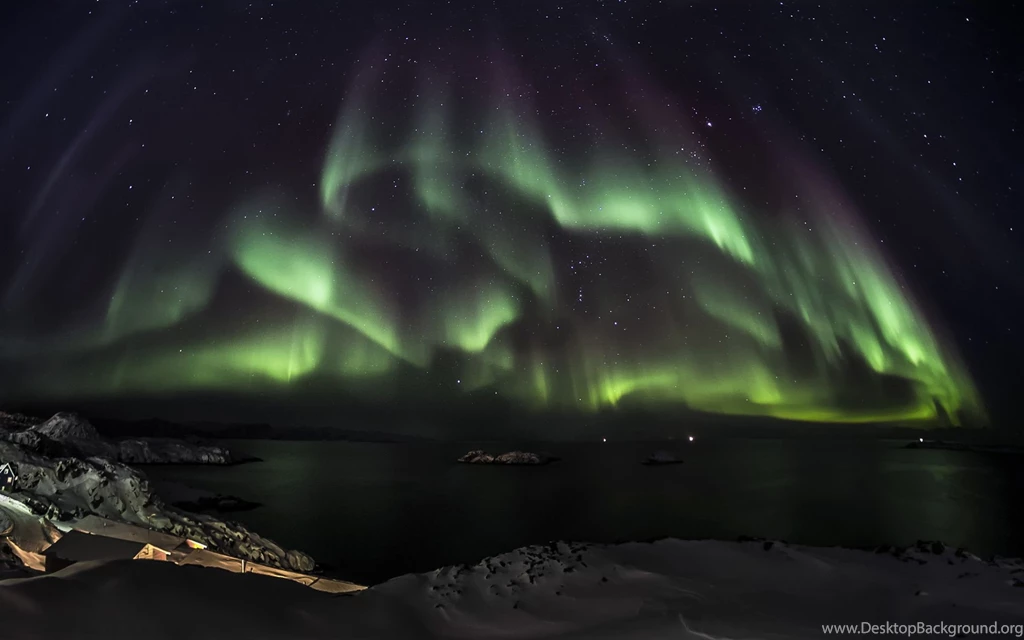 Northern Lights Stars Wallpapers Wallpaper.